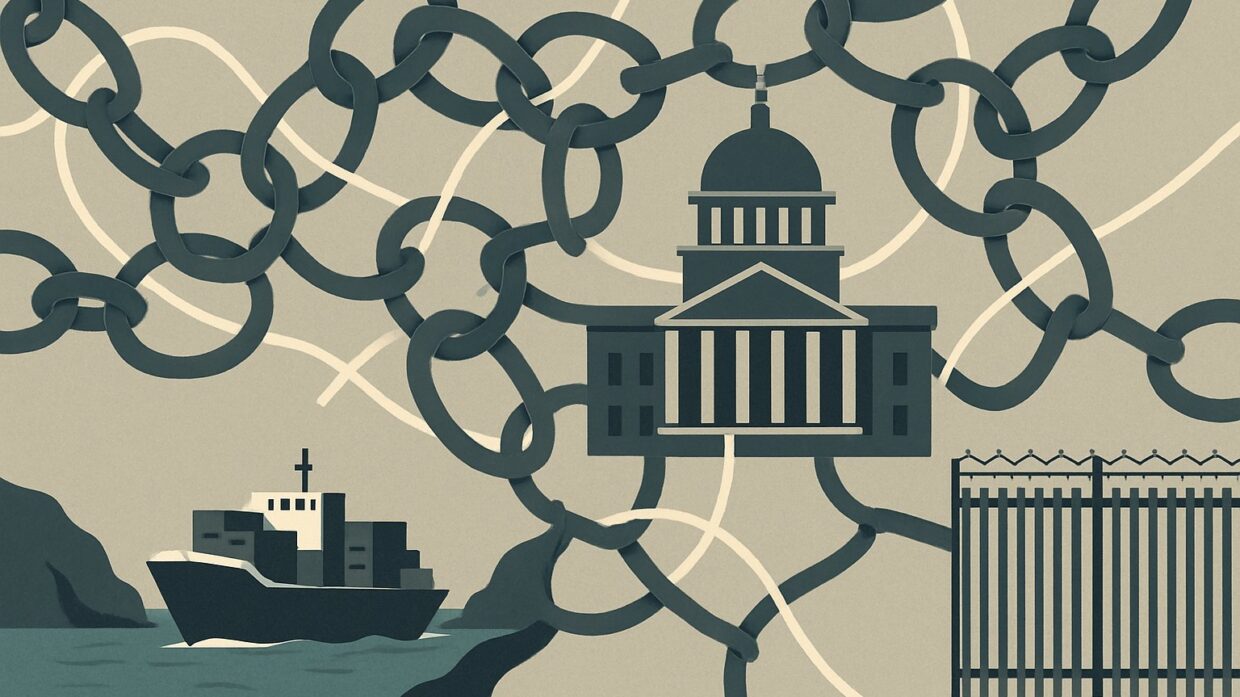 Right-wing outlets connect Swalwell criticism, Middle East energy security, and European migration policy