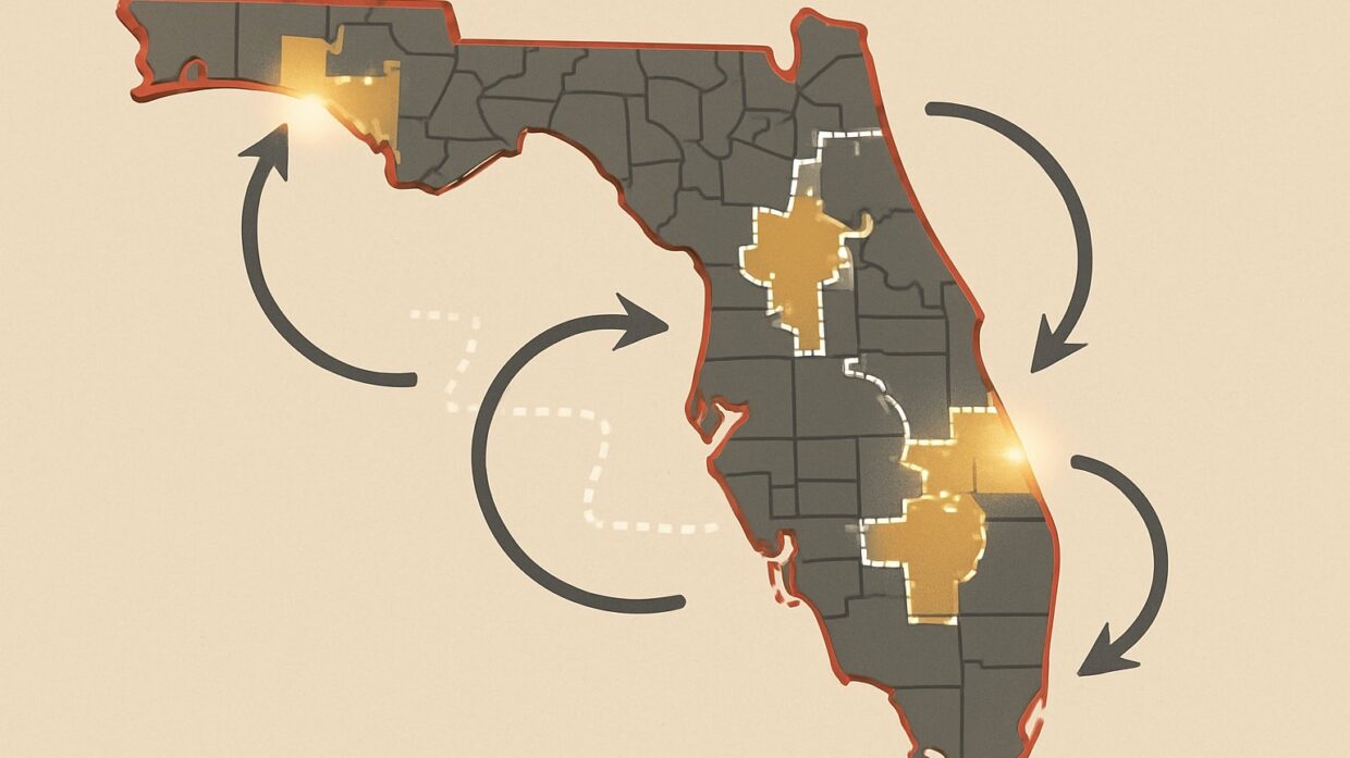 DeSantis Unveils Congressional Map That Could Gain GOP Four House Seats in Florida Redistricting