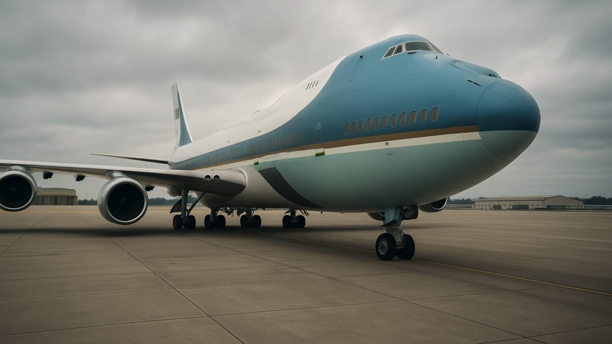 Trump unveils Boeing 747 gifted by Qatar as new Air Force One
