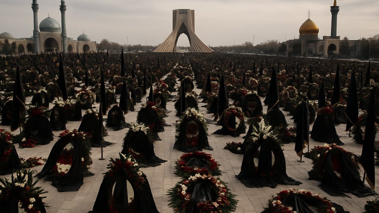 Iran holds multi-day funeral for slain Supreme Leader Khamenei, drawing millions