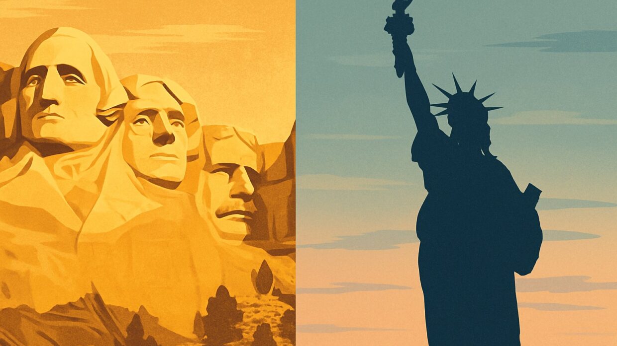 Trump delivers Mount Rushmore speech warning of communism as competing anniversary visions emerge