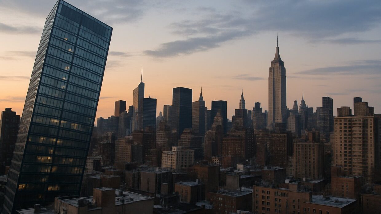 NYC Office Tower Wobble Exposes Competing Visions for Downtown Manhattan’s Future