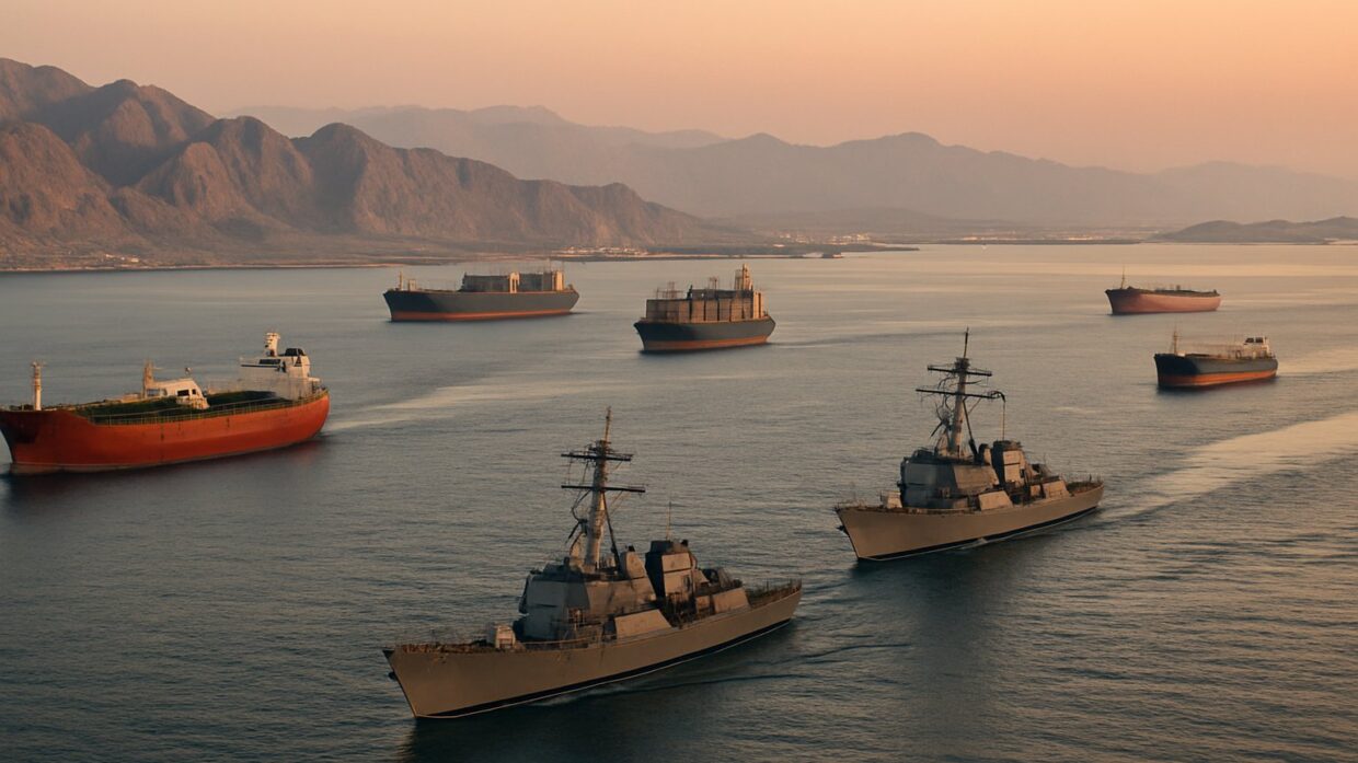 US and Iran exchange strikes over Hormuz Strait as Trump shifts from tolls threat to blockade strategy