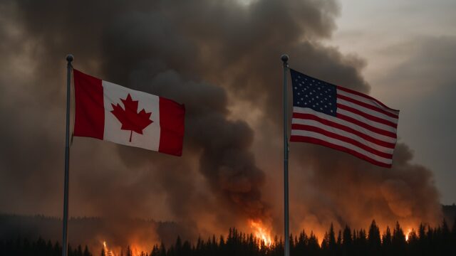 Canada signals tariff response as Trump administration links wildfires to trade negotiations