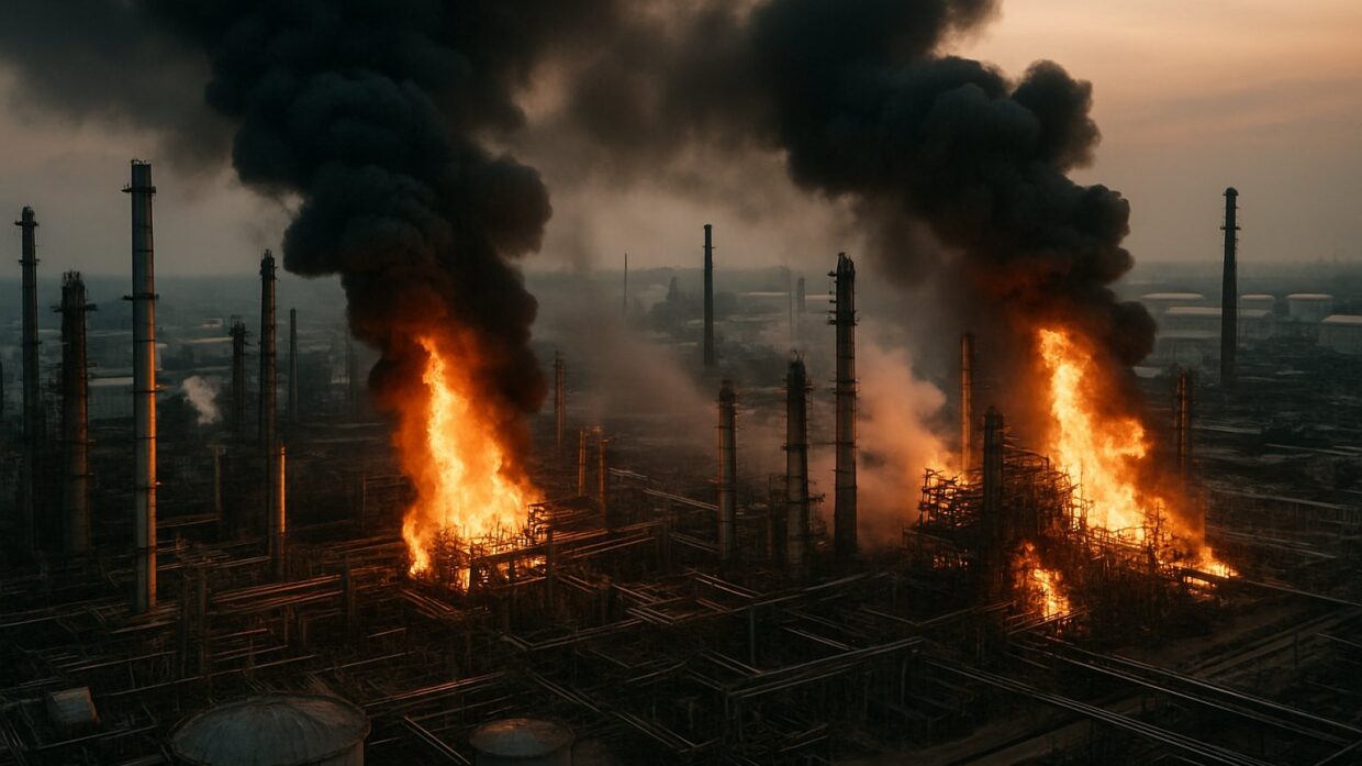 Ukraine Strikes Russian Oil Refinery Deep Inside Tatarstan; 13 Reported Dead
