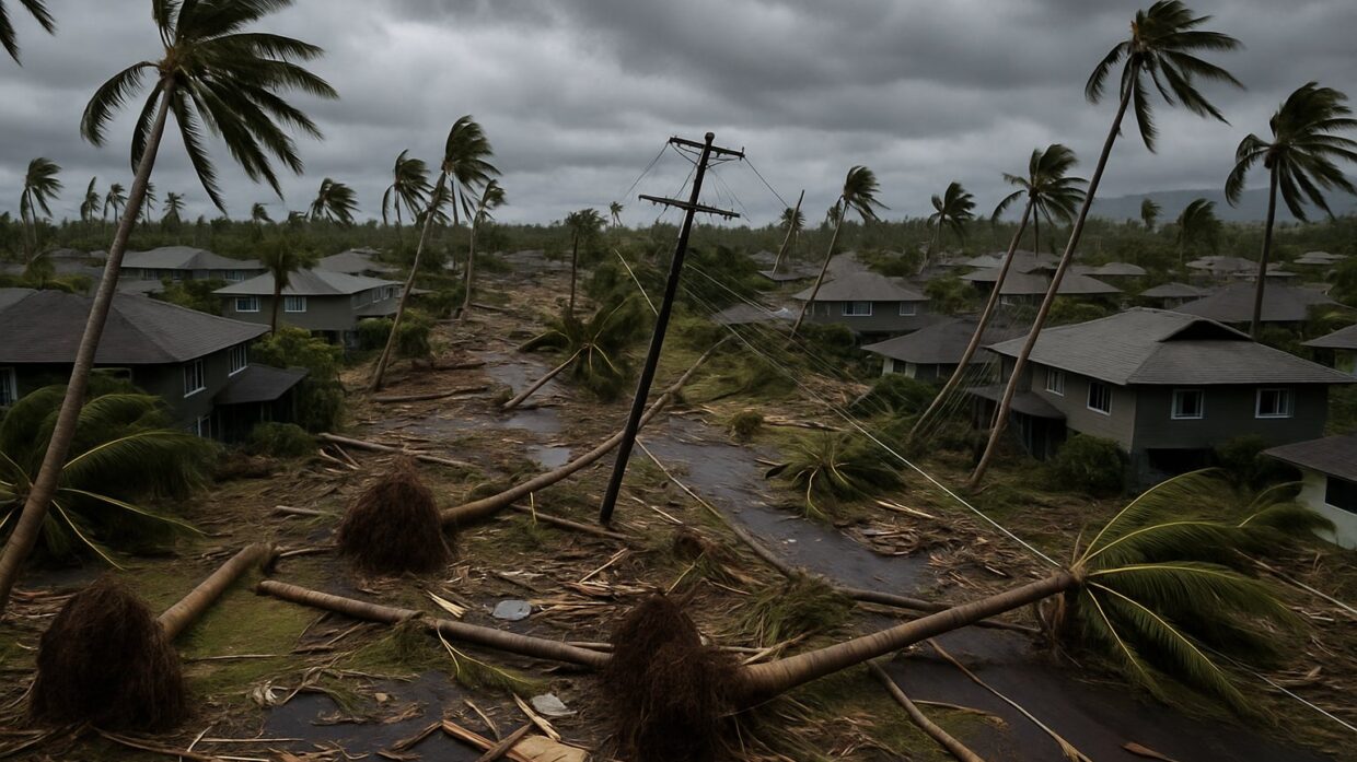 Hurricane Lowell batters Hawaii with historic winds, flooding, widespread power outages