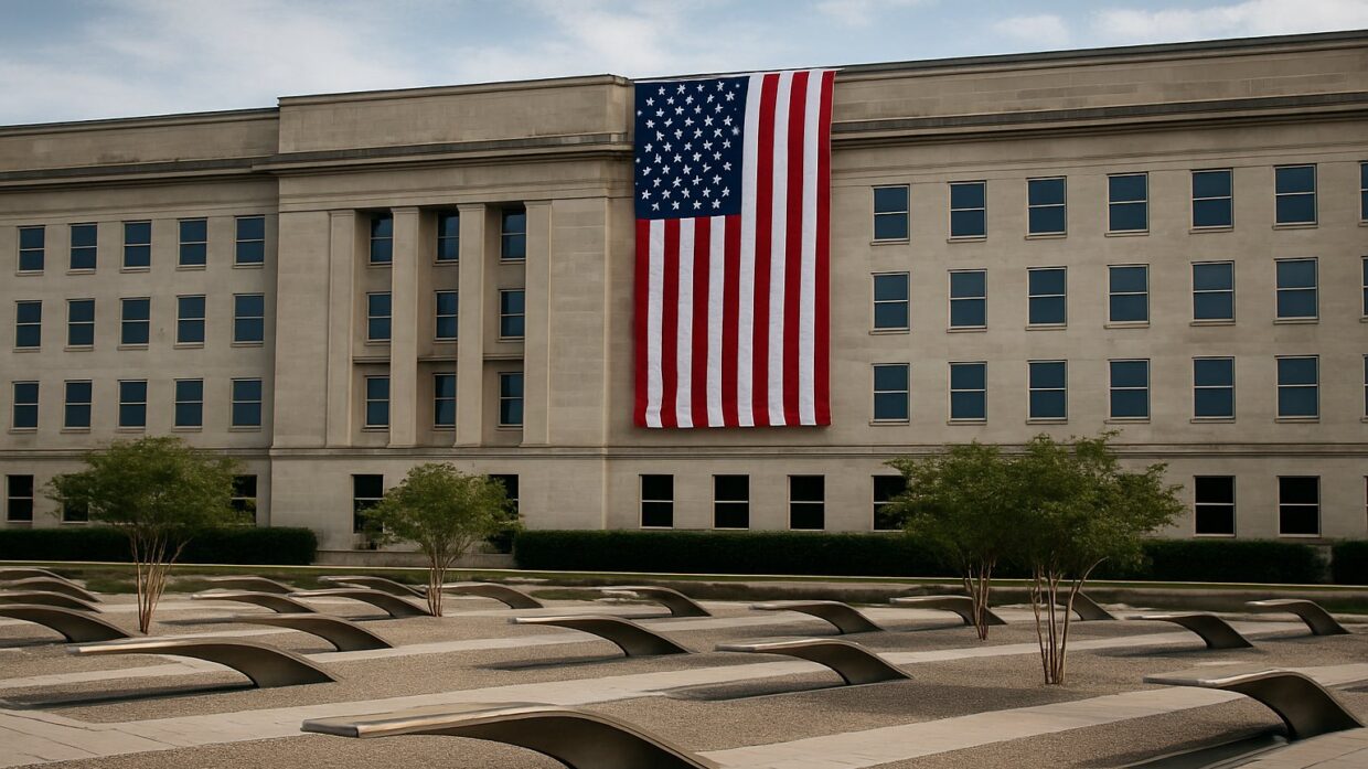 Trump and Hegseth link Iran war to 9/11 at Pentagon memorial ceremony