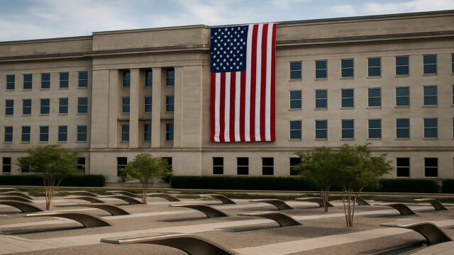 Trump and Hegseth link Iran war to 9/11 at Pentagon memorial ceremony