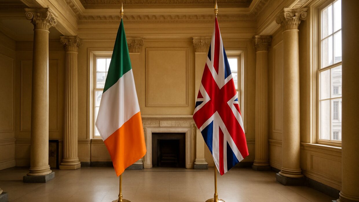 Trump says he would ‘love’ to see unified Ireland during Dublin visit