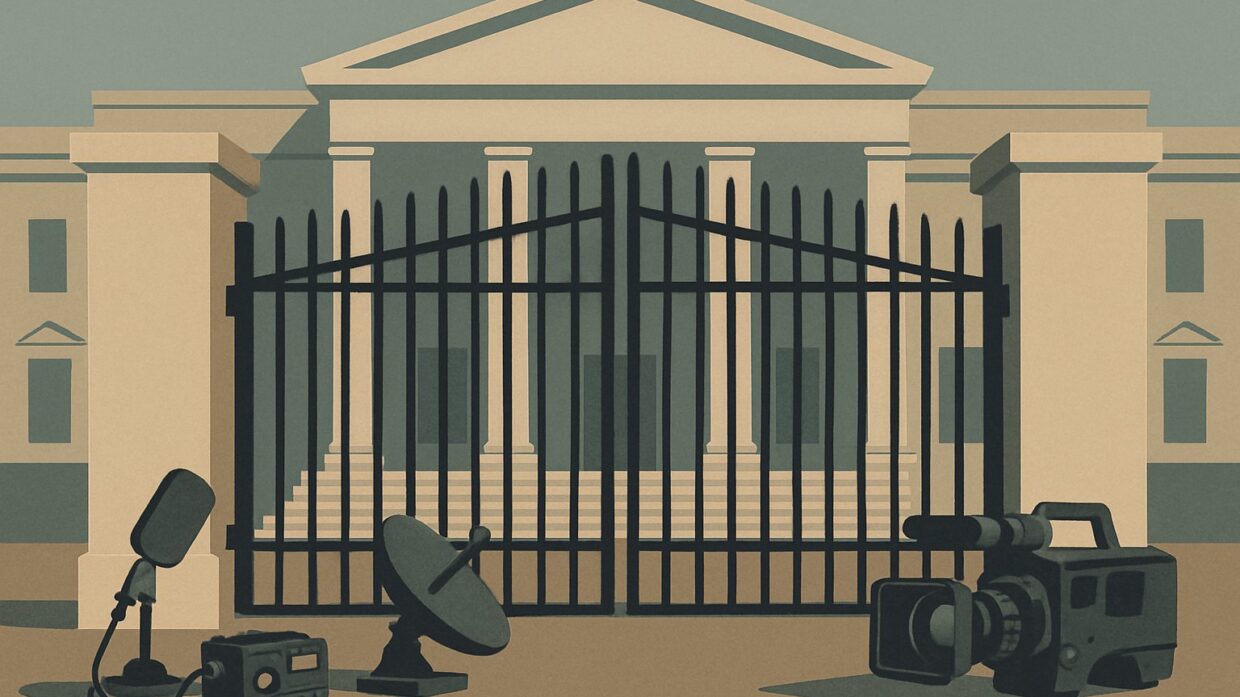 Trump bans three news outlets from White House grounds; GOP leader says he doesn’t know reason