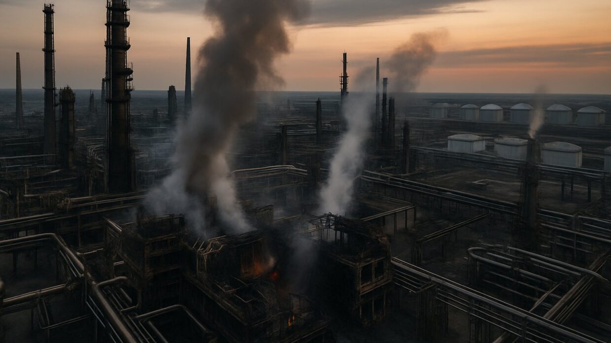 Trump Cites Ukrainian Strikes on Russian Diesel Infrastructure as War Pushes Prices Higher
