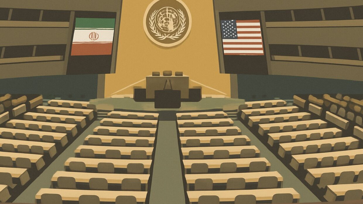 US delegation walks out during Iran’s UN address as Trump pushes Ukraine peace talks