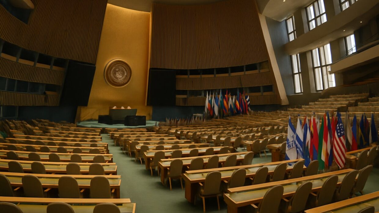 Netanyahu addresses UN amid domestic political pressure and international protest
