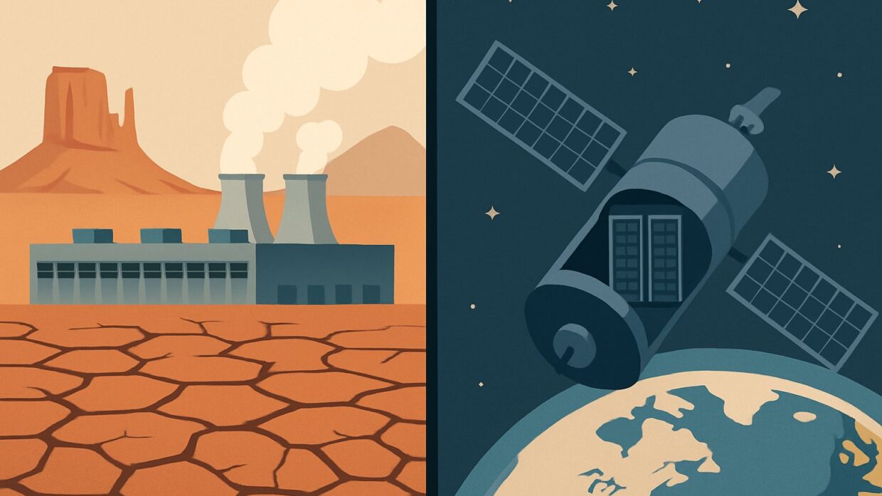 Google explores orbital data centers as Arizona confronts water demands from ground-based facilities