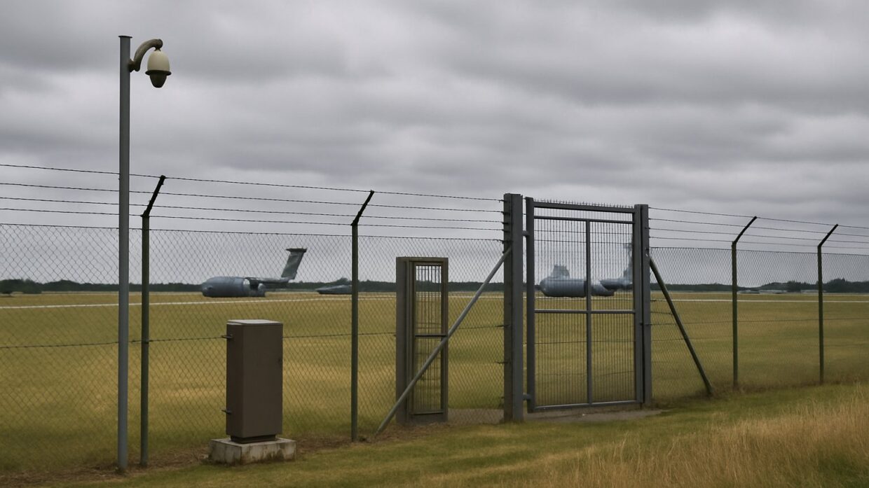 Five arrested near UK air base as Trump rejects Iran war proposal
