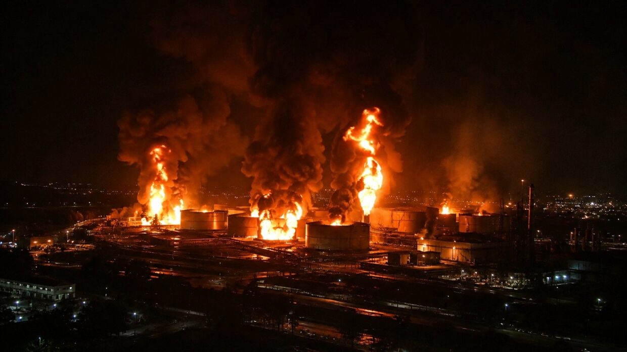 Ukraine Launches 1,000+ Drone Attack on St. Petersburg Oil Infrastructure