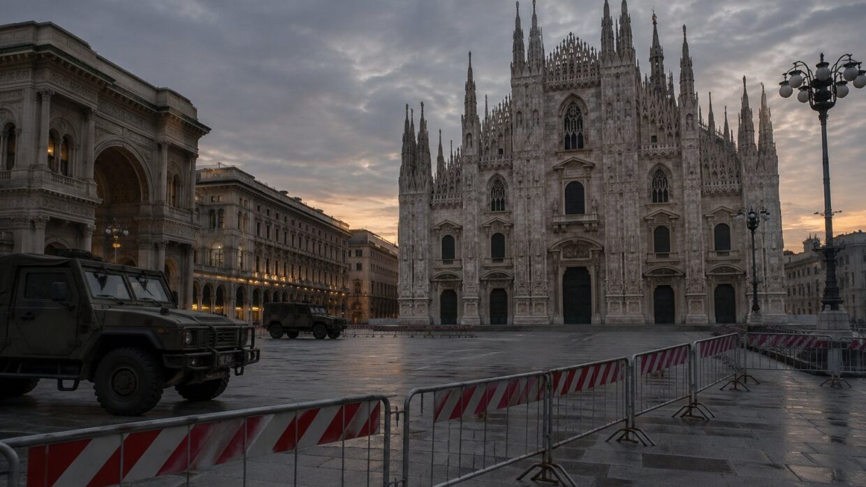 Italy deploys 500 troops to Milan after days of protests and looting near Duomo