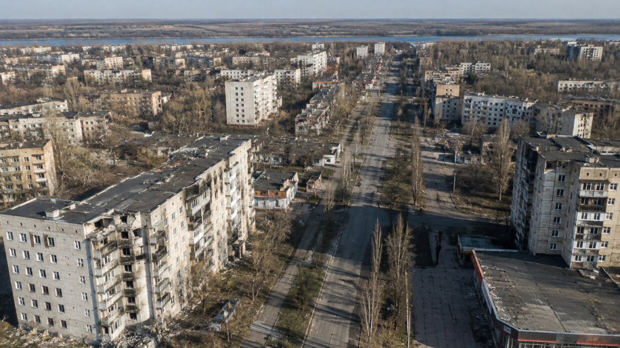 Ceasefire takes hold in Russian-occupied Oleshky ahead of evacuation operation